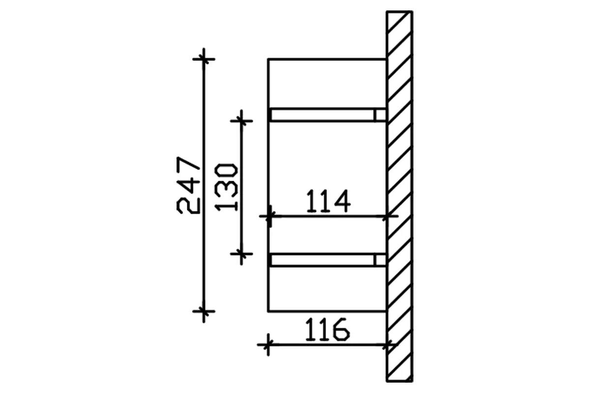 SKAN HOLZ Vordach Siegen Typ 1 247 x 116 cm, lasiert in Schiefergrau SKAN HOLZ Vordach Siegen Typ 1 247 x 116 cm, lasiert in Schiefergrau