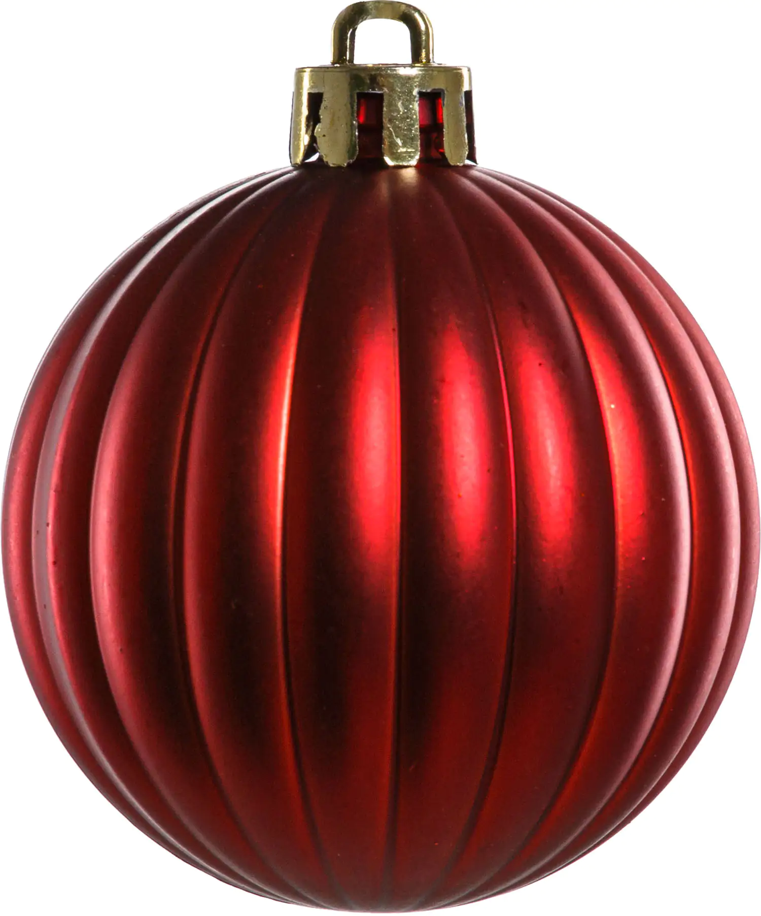 2076601528098_03 TrendLine Weihnachtskugeln bruchfest, langlebig Ø 5 - 8 cm rot 34 Stück
