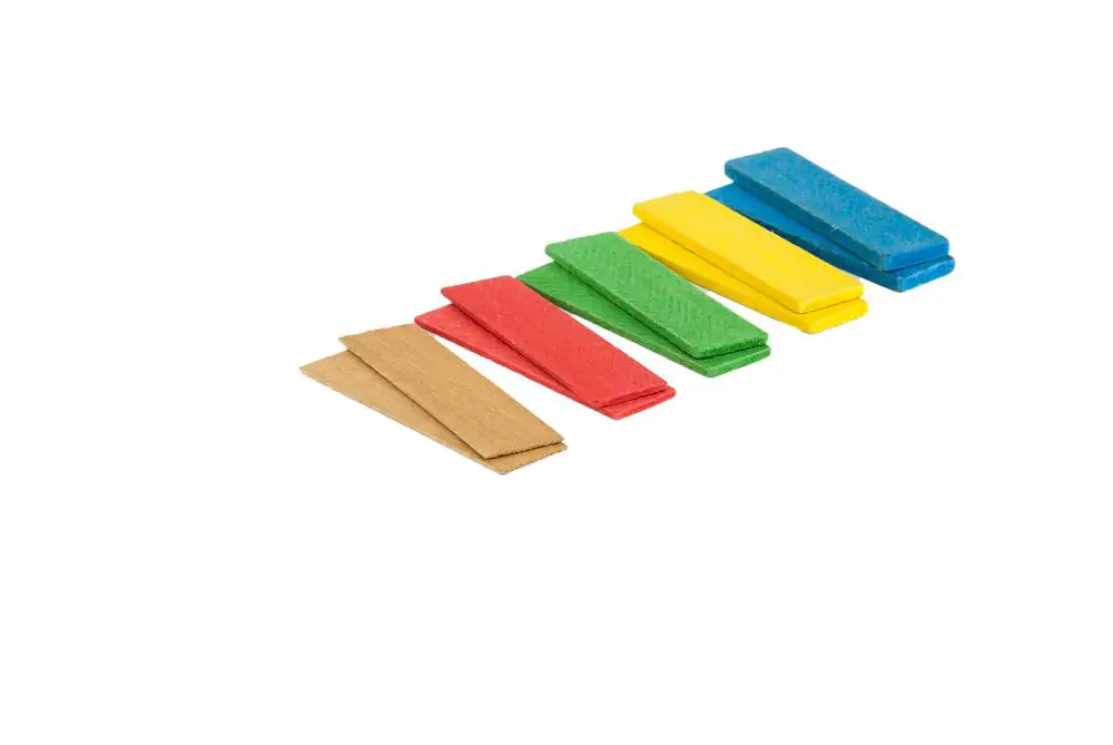 Kovalex Ausgleichs-/ Unterlagshölzer 80 x 22 x 1 - 5 mm schwarz 50 Stück