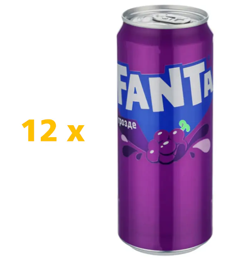 Fanta Grape 12 x 0,33 l 