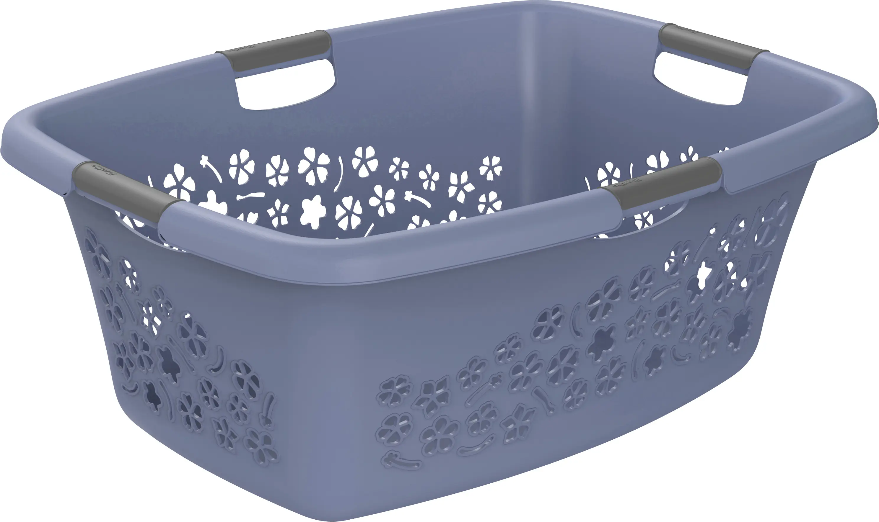 Rotho Wäschekorb Flowers 50 l horizon blue Rotho Wäschekorb Flowers 50 l horizon blue