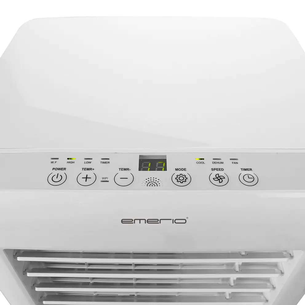 Mobiles Klimagerät 7000 BTU WiFi 25 m², Appsteuerung, kühlen Mobiles Klimagerät 7000 BTU WiFi 25 m², Appsteuerung, kühlen