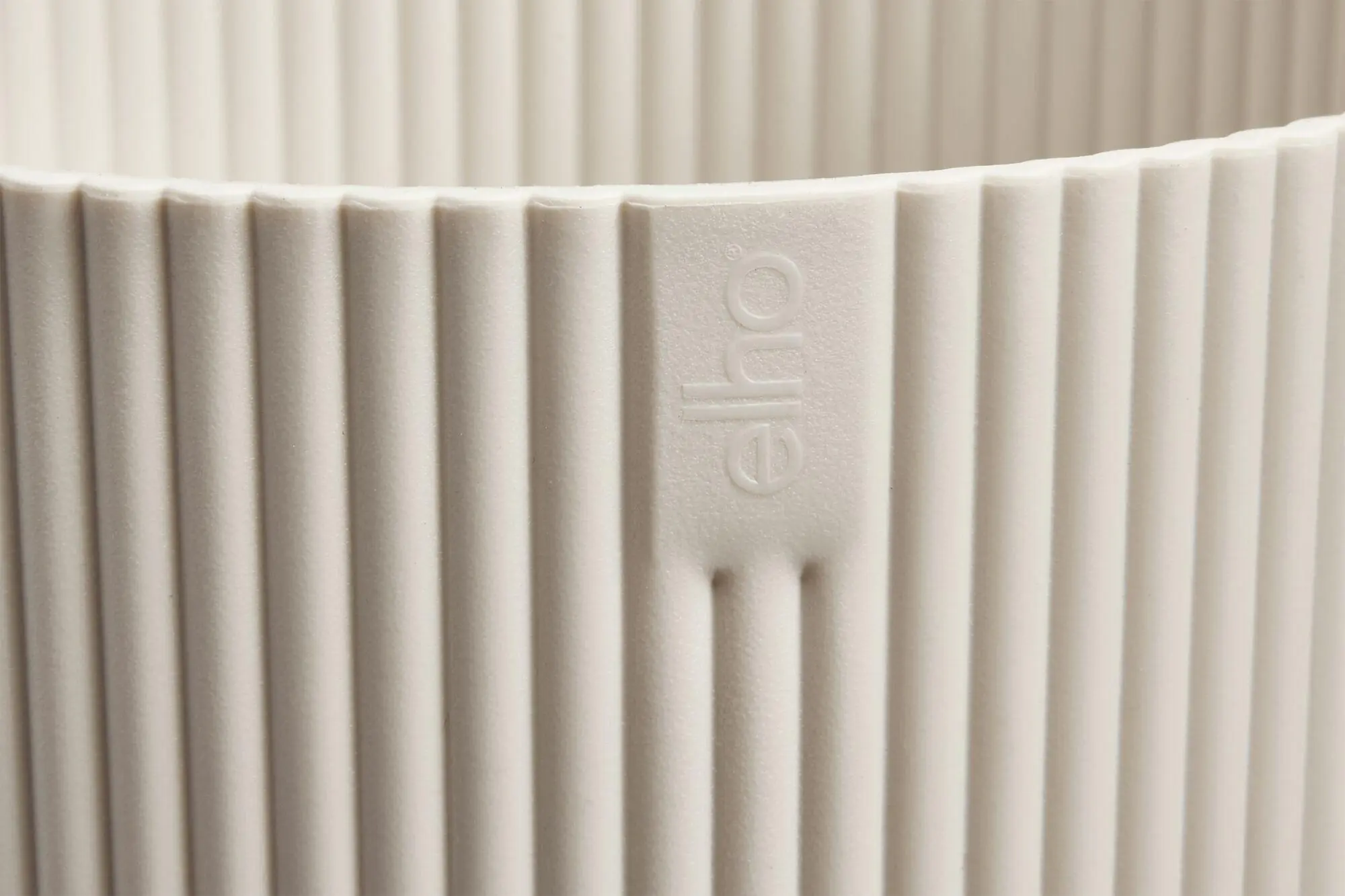 Elho Blumentopf Vibes Fold Kunststoff cremeweiß Ø 16 x 15 cm