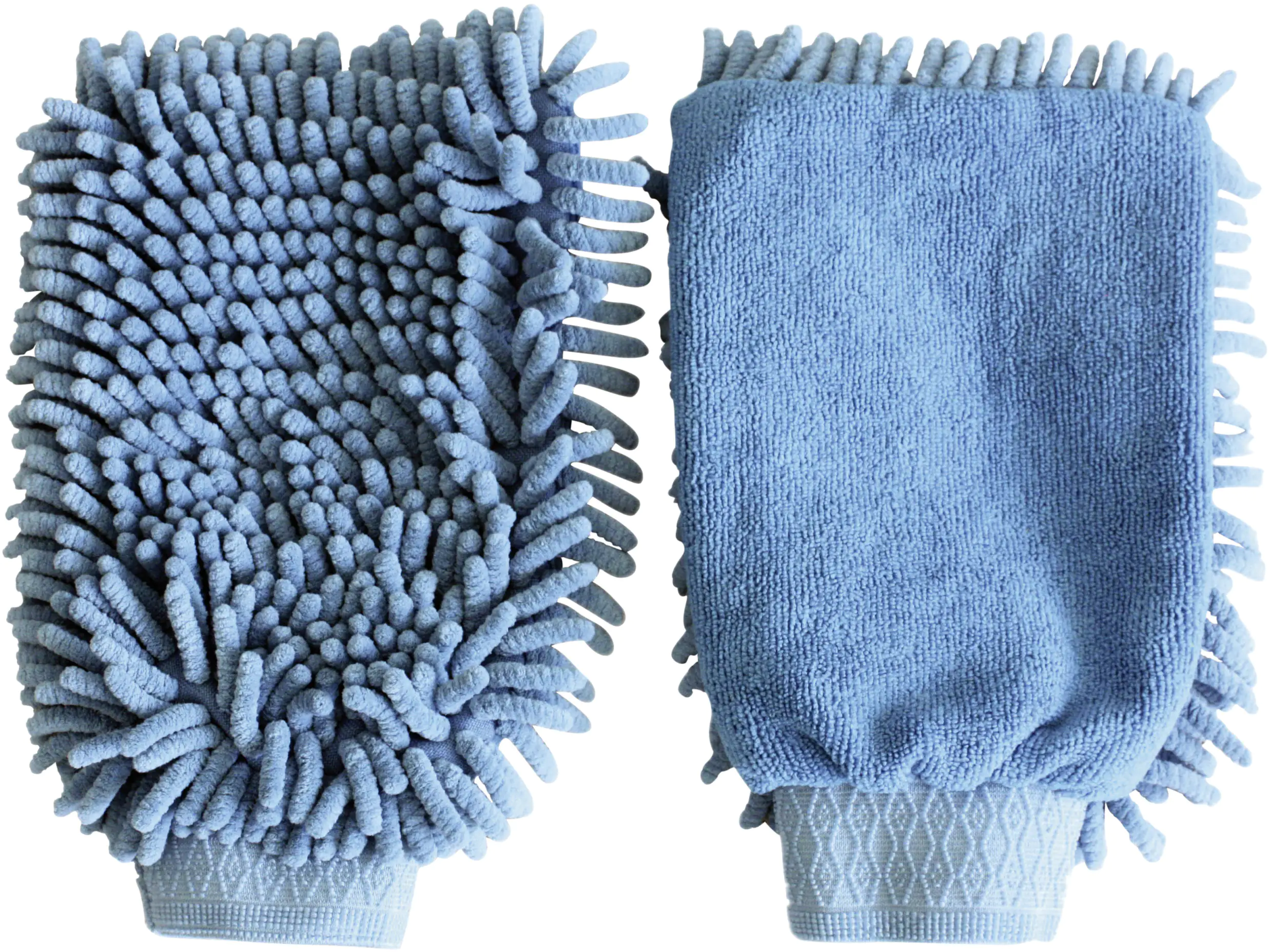 Kerbl Covalliero Microfaser Putzhandschuh hellblau