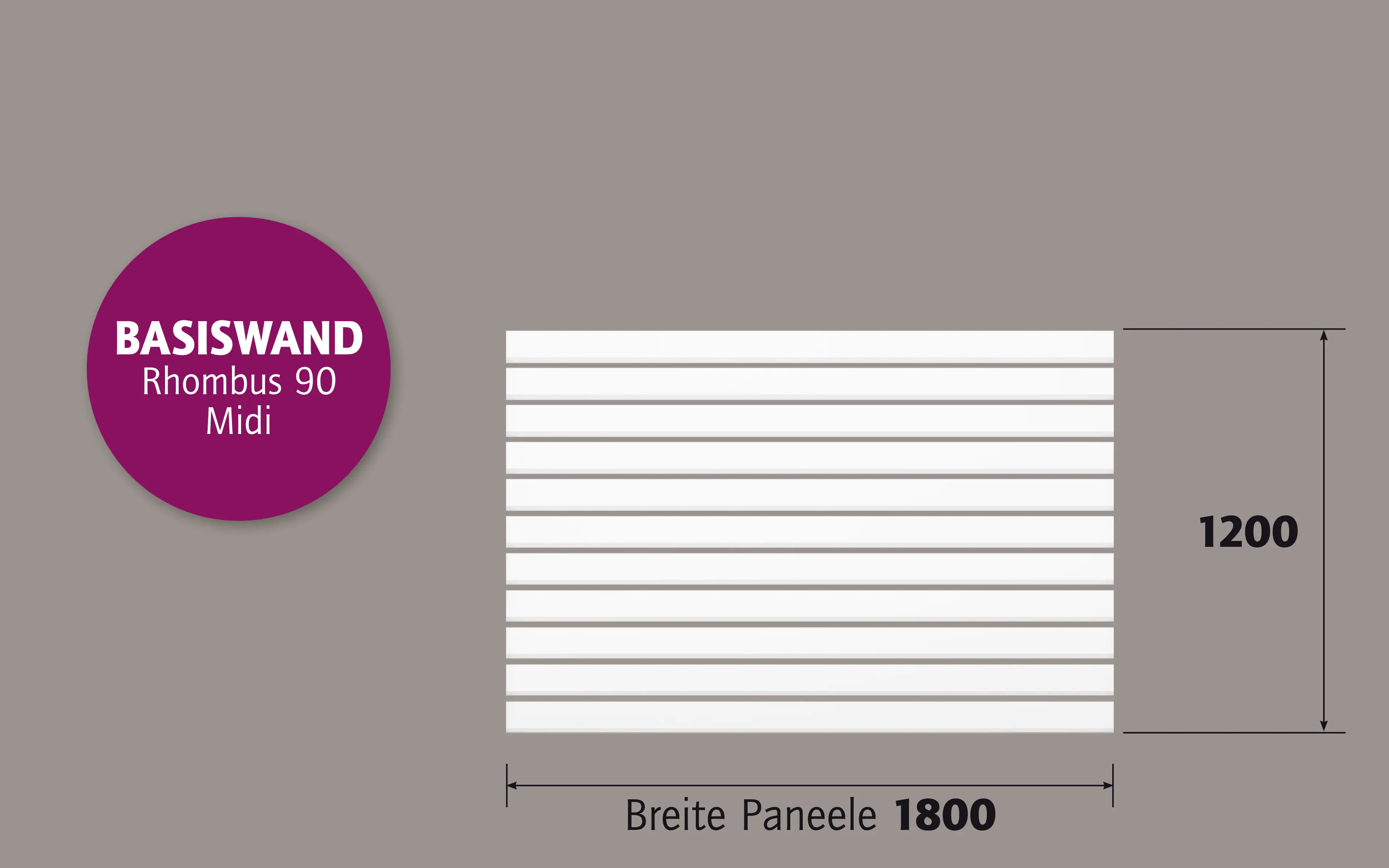 Ambiente Alu-Zaun Rhombus 90 MIDI B x H: 180 cm x 120 cm 22 mm stark Ambiente Alu-Zaun Rhombus 90 MIDI B x H: 180 cm x 120 cm 22 mm stark