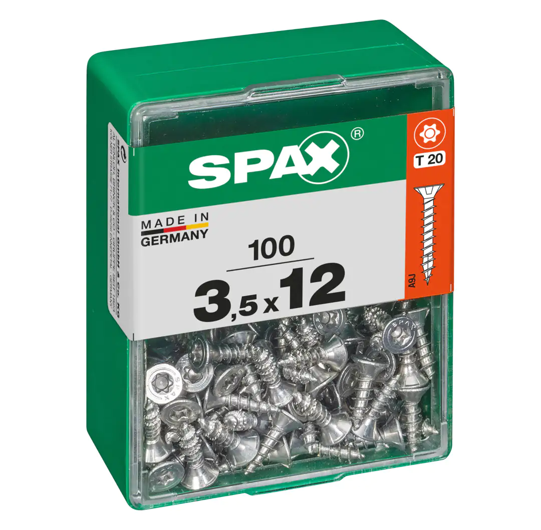 Spax Universalschrauben 3.5 x 12 mm TX 15 - 100 Stk.