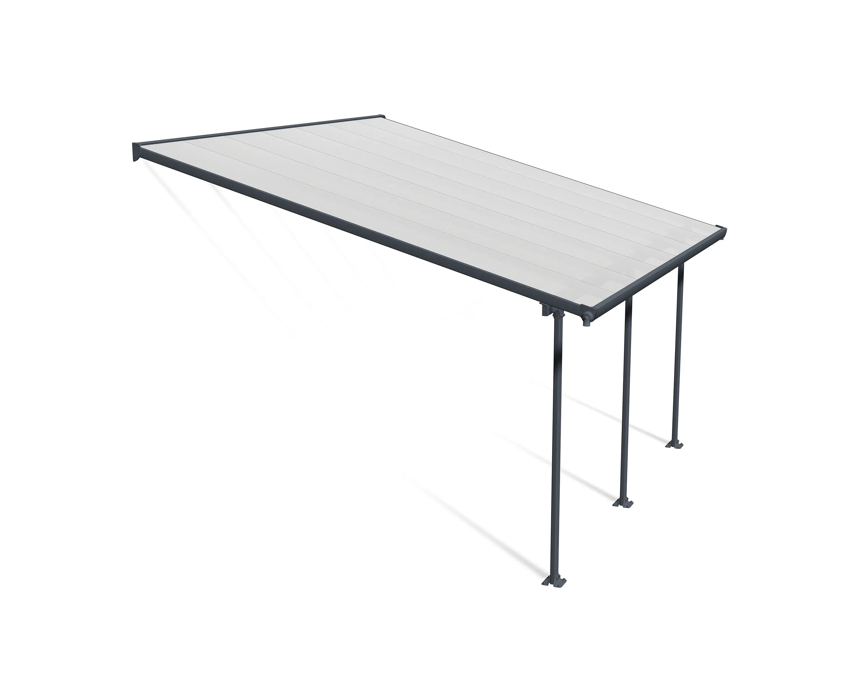 Canopia Terrassenüberdachung Feria 400 x 420 cm anthrazit