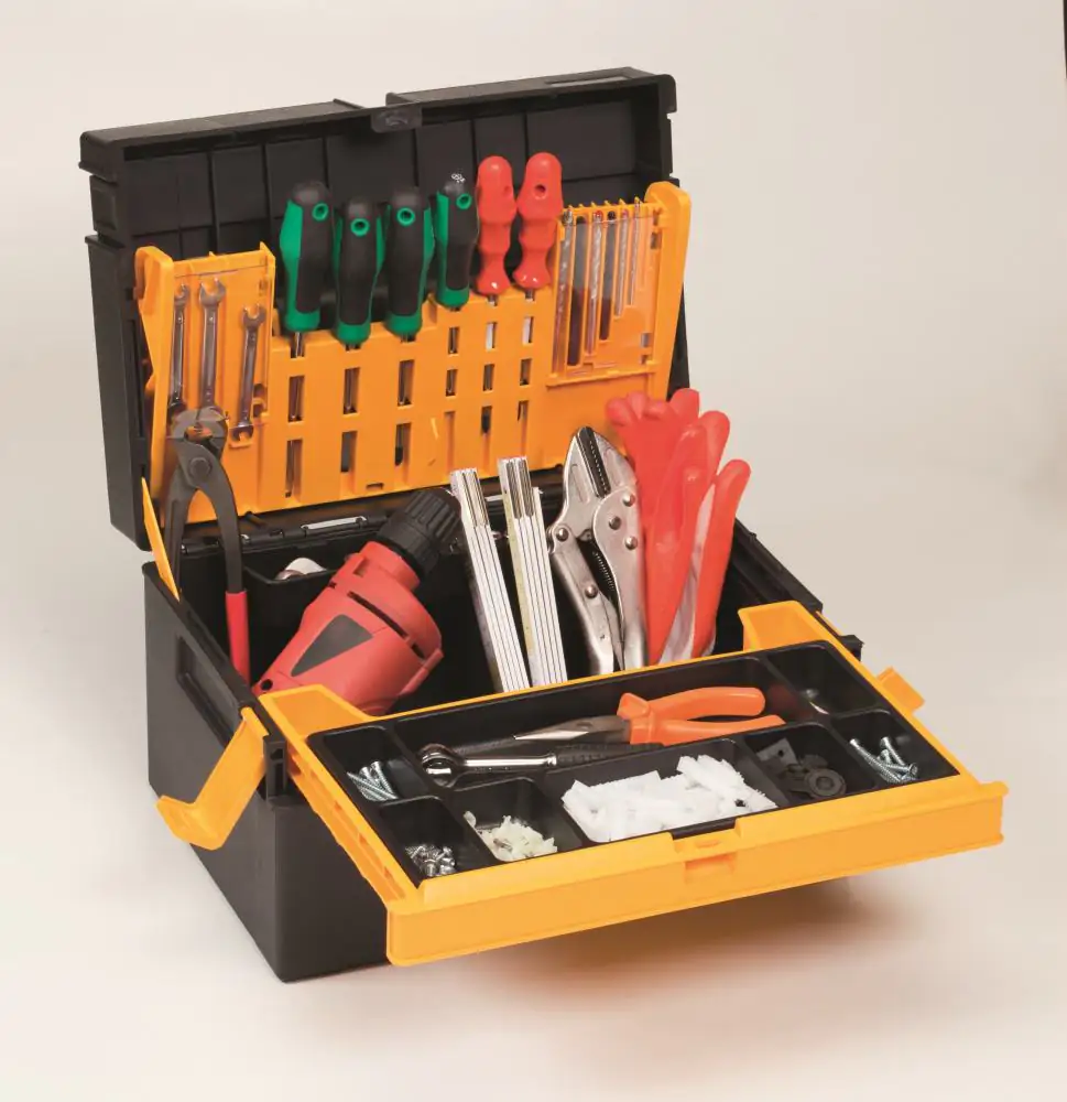Alutec Werkzeugkoffer Compact 1 Zoll ohne Inhalt Alutec Werkzeugkoffer Compact 1 Zoll ohne Inhalt