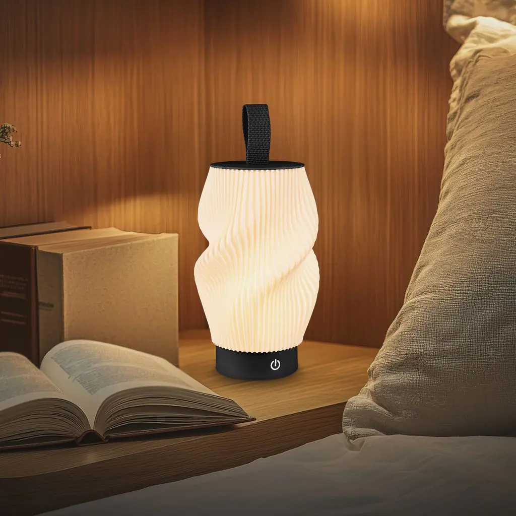 Briloner LED Akku-Tischleuchte Tubi schwarz 2W 150lm warmweiß dimmbar
