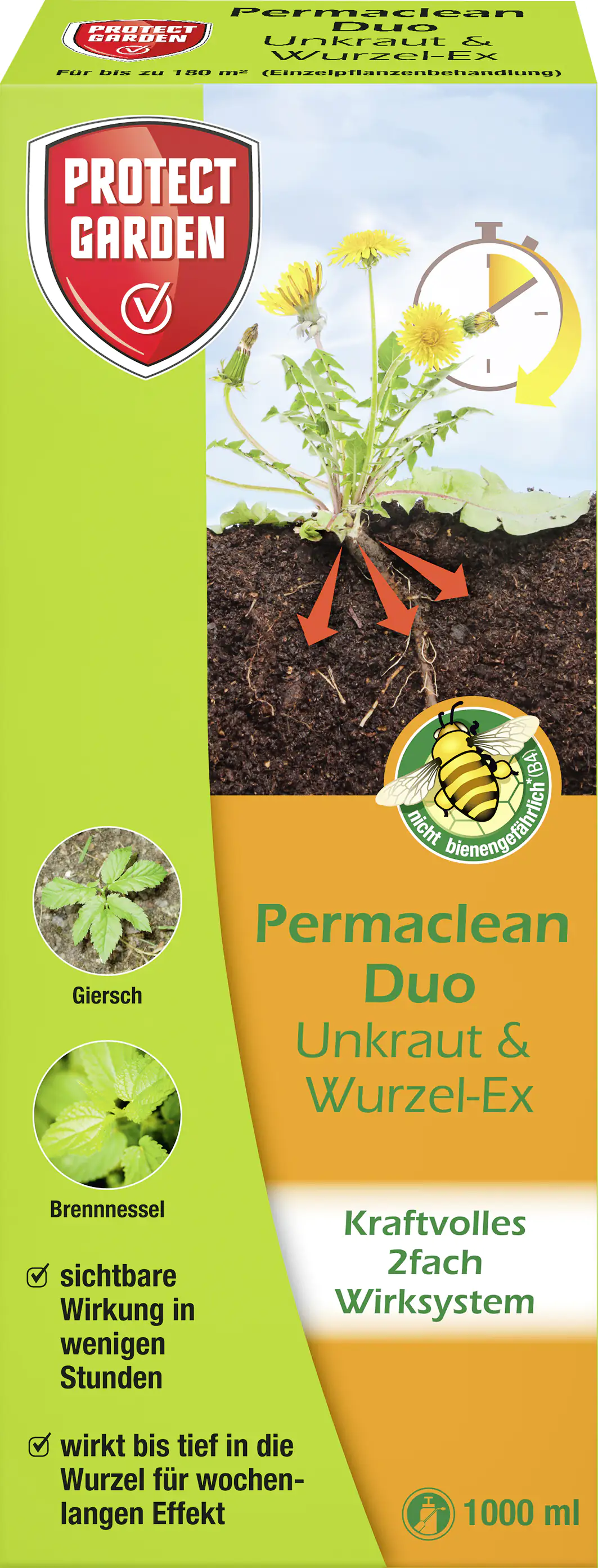 Protect Garden Permaclean Duo Unkraut & Wurzel-Ex 1 l