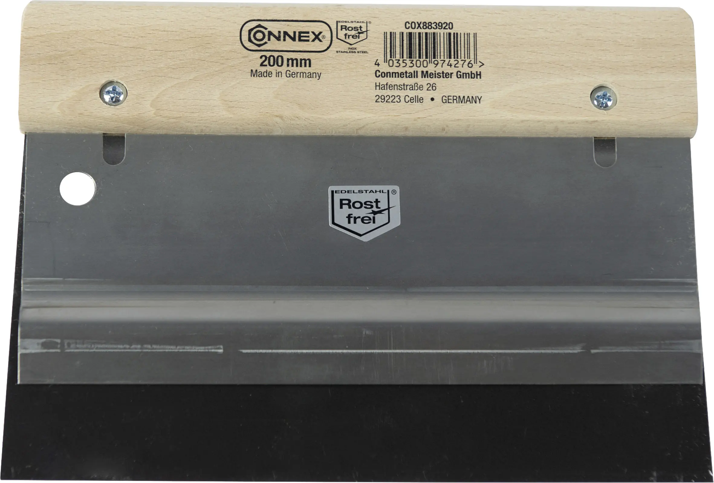 Conmetall Doppelblattspachtel 200 mm