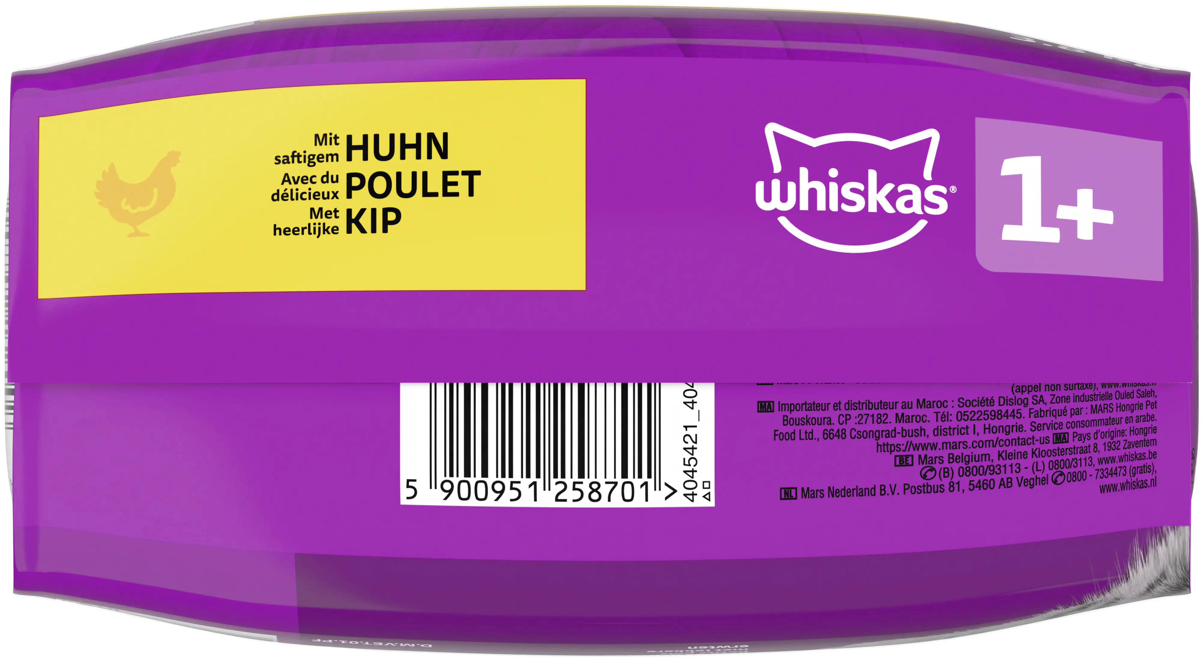Whiskas Katzenfutter Adult 1+ mit Huhn 3,8 kg