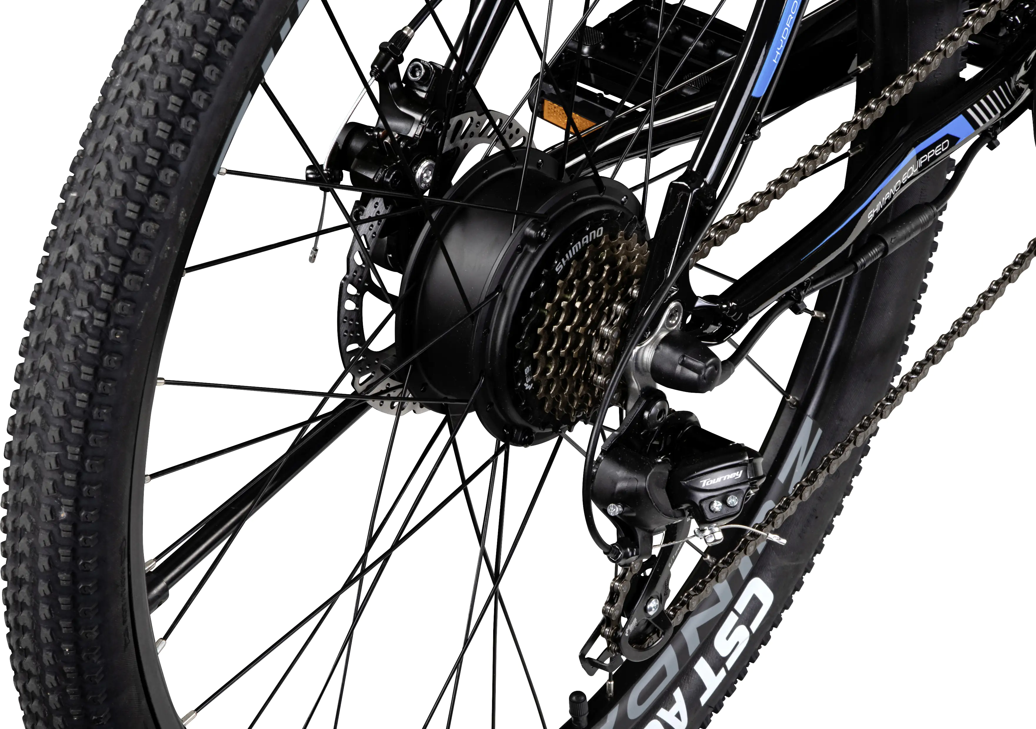 Zündapp E-Bike MTB Z801 27,5 Zoll 21-Gang 417 Wh schwarz blau