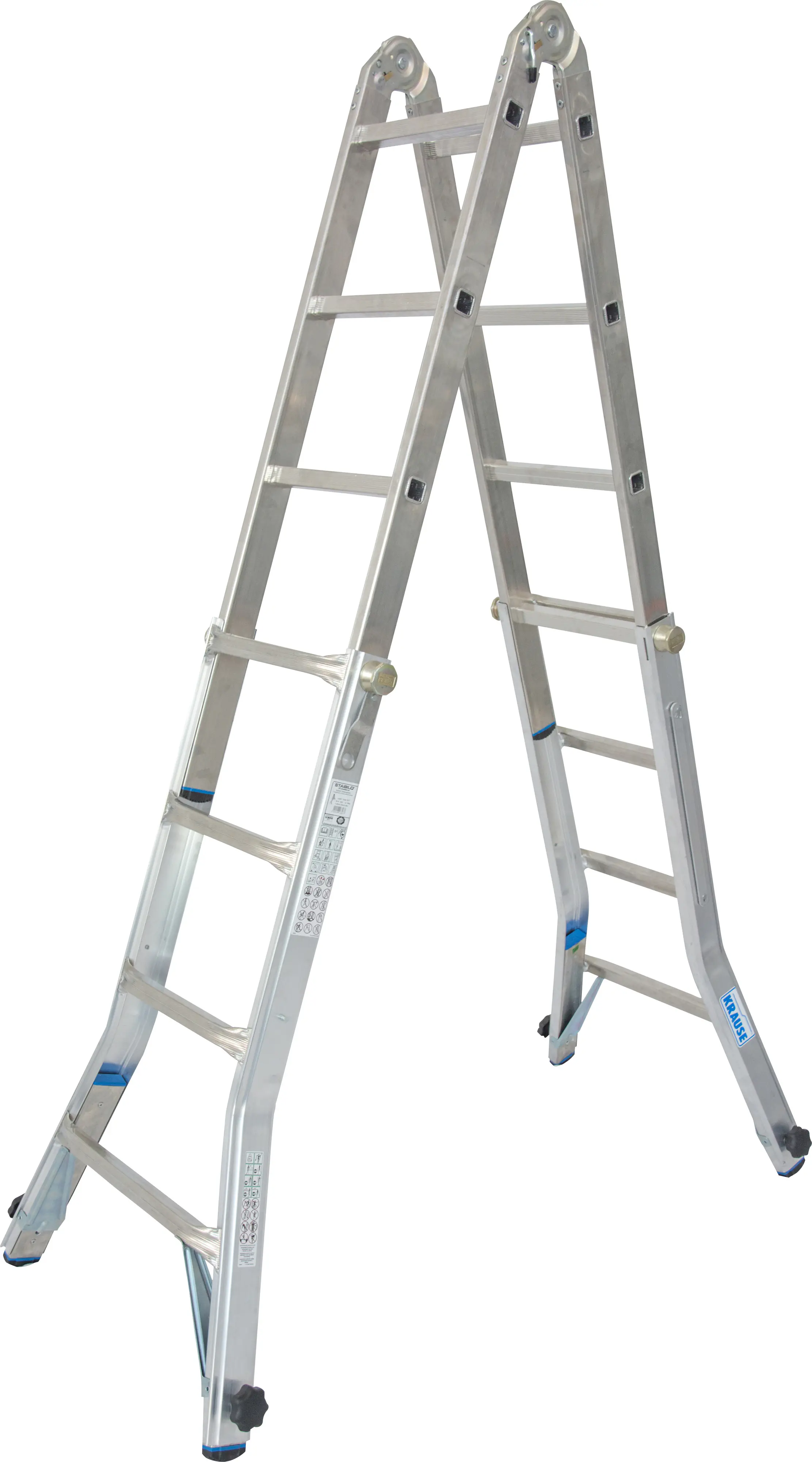 Krause Aluminium-Teleskopleiter STABILO 5 m