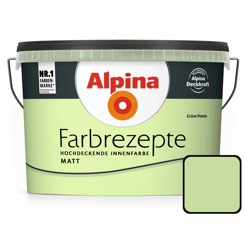 Alpina Farbrezepte Grüne Poesie matt 2,5 L Alpina Farbrezepte Grüne Poesie matt 2,5 L