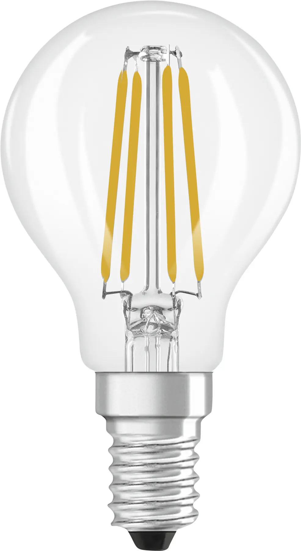 Osram LED Leuchtmittel E14 2er Pack Star Classic 3,4W klar warmweiß