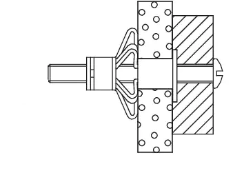Fischer Hohlraumdübel 6.0 x 52 mm - 4 Stück Fischer Hohlraumdübel 6.0 x 52 mm - 4 Stück