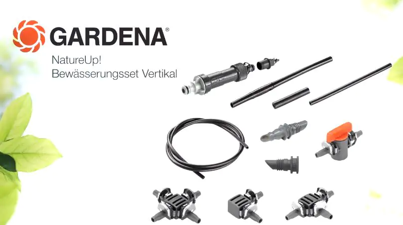 Gardena Nature Up! Bewässerungsset Vertikal Wasserhahn Gardena Nature Up! Bewässerungsset Vertikal Wasserhahn