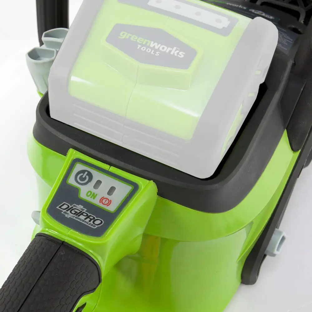 Greenworks Akku-Kettensäge 40 V ohne Akku und Ladegerät 40 cm Schwertlänge