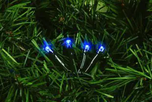 TrendLine LED Lichterkette 100 LED blau 100 LED, blau