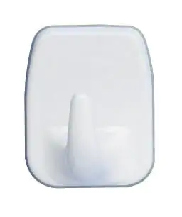 Wenko Universal-Haken Kunststoff, weiß, 2er-Set