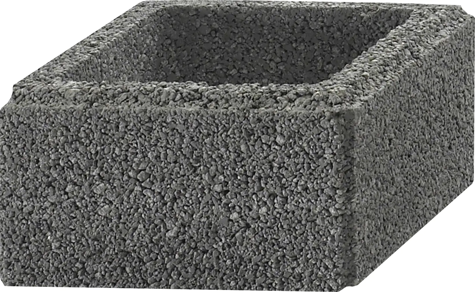 Kann Pfeilerstein Garten 37,5 x 37,5 x 20 cm anthrazit Kann Pfeilerstein Garten 37,5 x 37,5 x 20 cm anthrazit