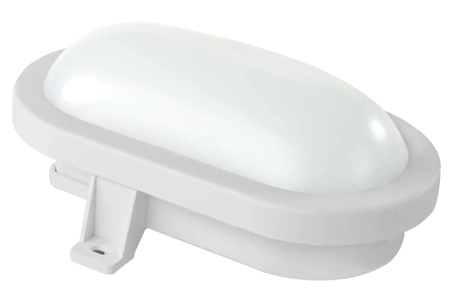 REV LED Ovalarmatur mit Sensor 360° weiß