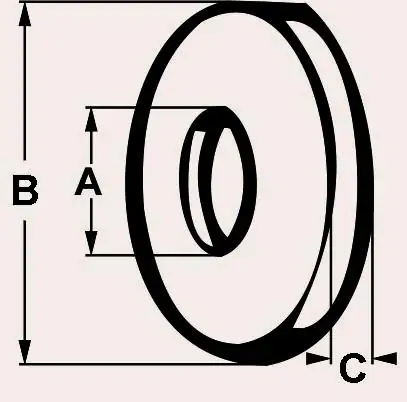 Cornat Rosette für Spültischsiphon Ø 40 x 74 mm