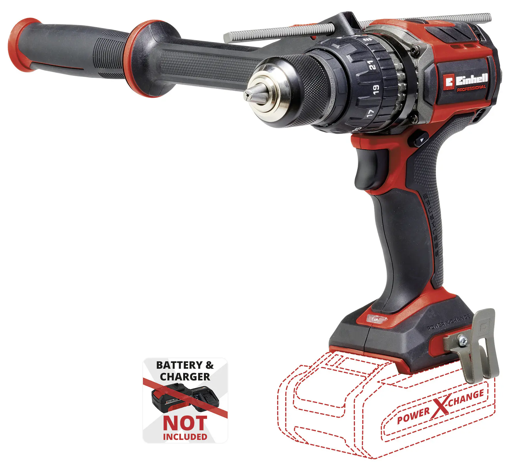 Einhell Professional Akku-Schlagbohrschrauber TP-CD 18/120 Li-i BL Solo Einhell Professional Akku-Schlagbohrschrauber TP-CD 18/120 Li-i BL Solo