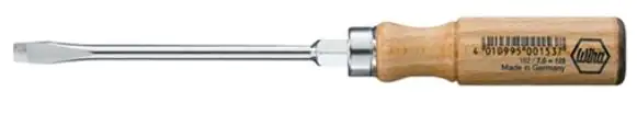 Wiha Schraubendreher Schlitz 4,5 x 90 mm Chrom-Vanadium-Stahl PicoFinish Wiha Schraubendreher Schlitz 4,5 x 90 mm Chrom-Vanadium-Stahl PicoFinish