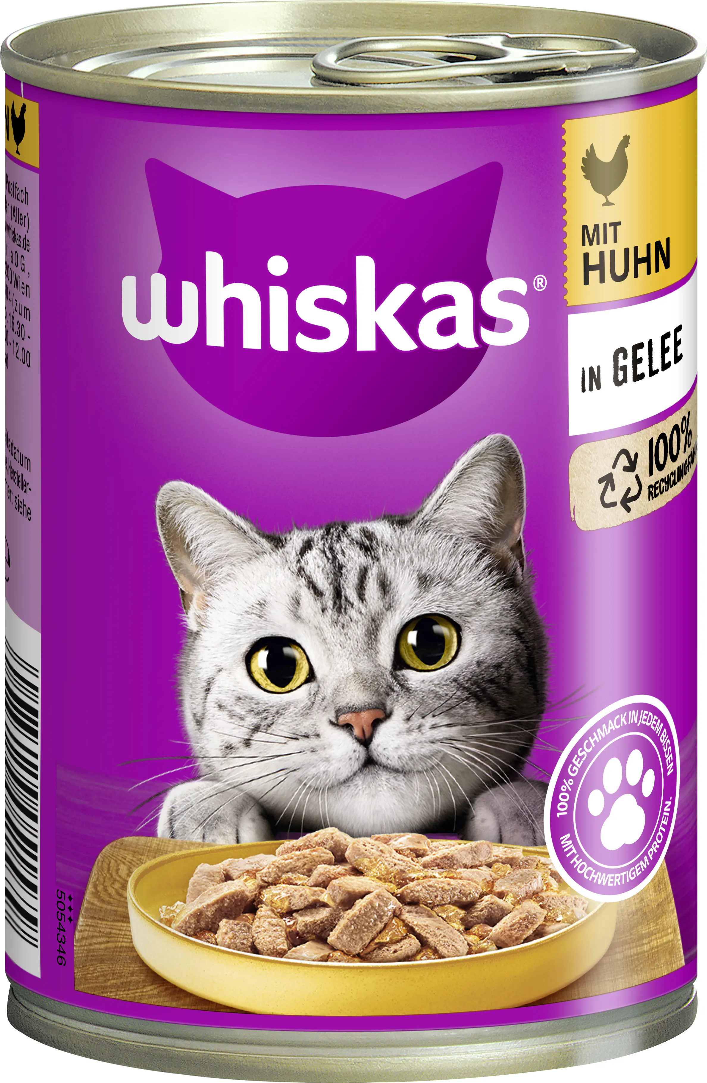 WHISKAS® Dose mit Huhn in Gelee 400 g 400 g