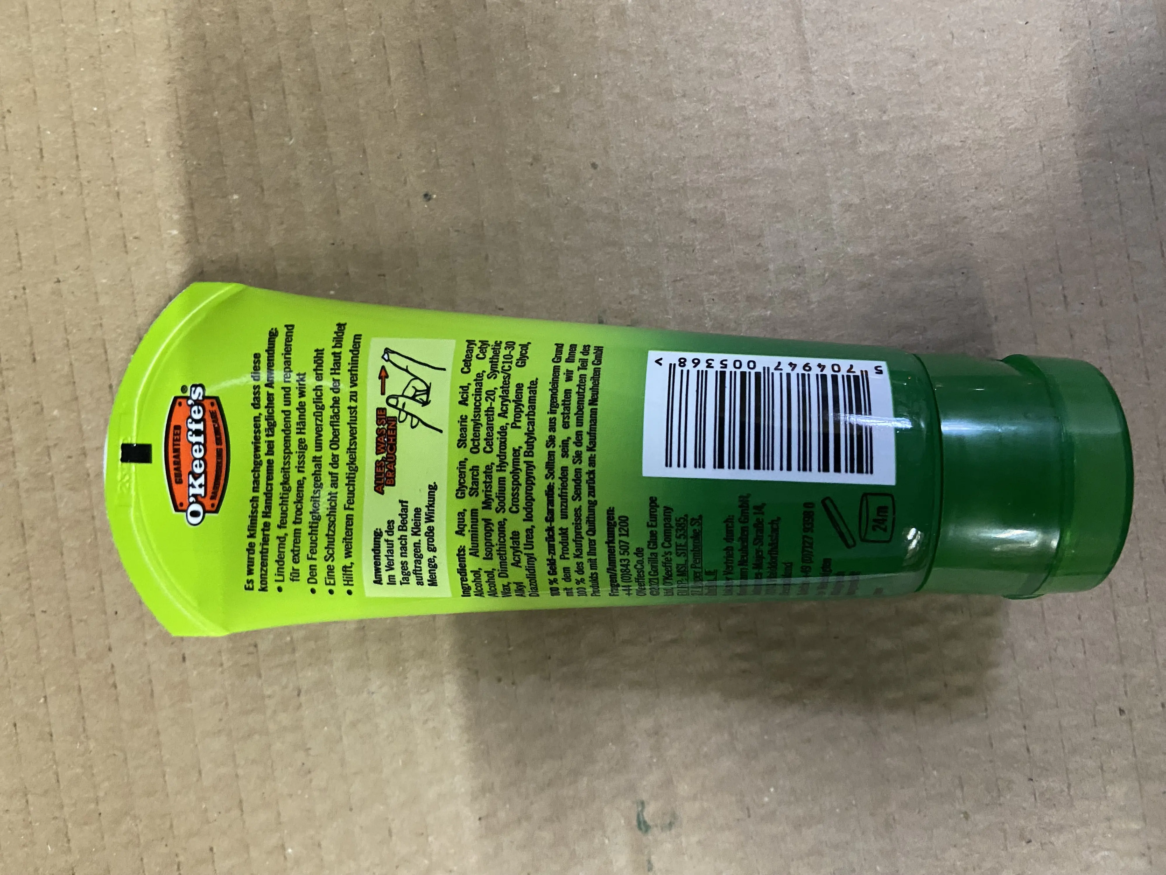 O`Keeffe`s Handcreme Working Hands, 80 ml Tube O`Keeffe`s Handcreme Working Hands, 80 ml Tube