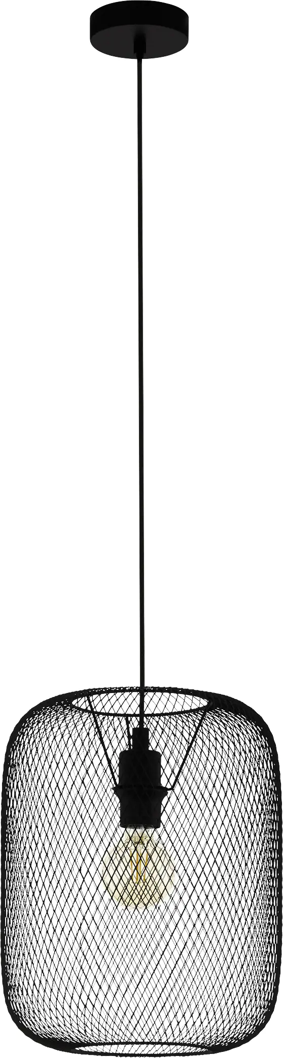 Eglo Pendelleuchte Wrington schwarz Ø 30 cm E27 Eglo Pendelleuchte Wrington schwarz Ø 30 cm E27