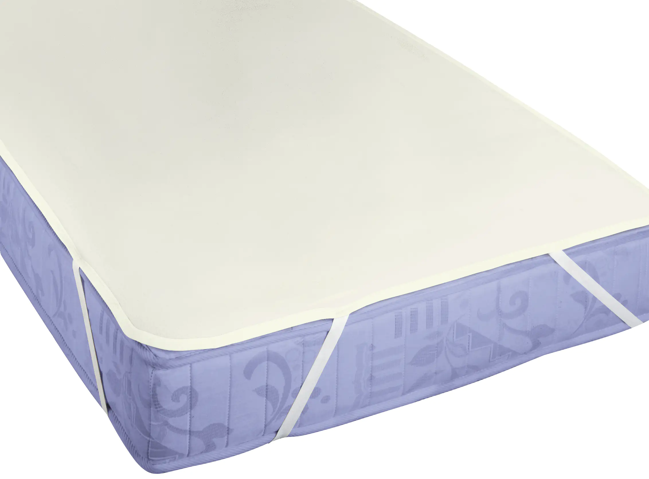 Biberna Molton Sleep & Protect Matratzenauflage, natur, 140 x 200 cm