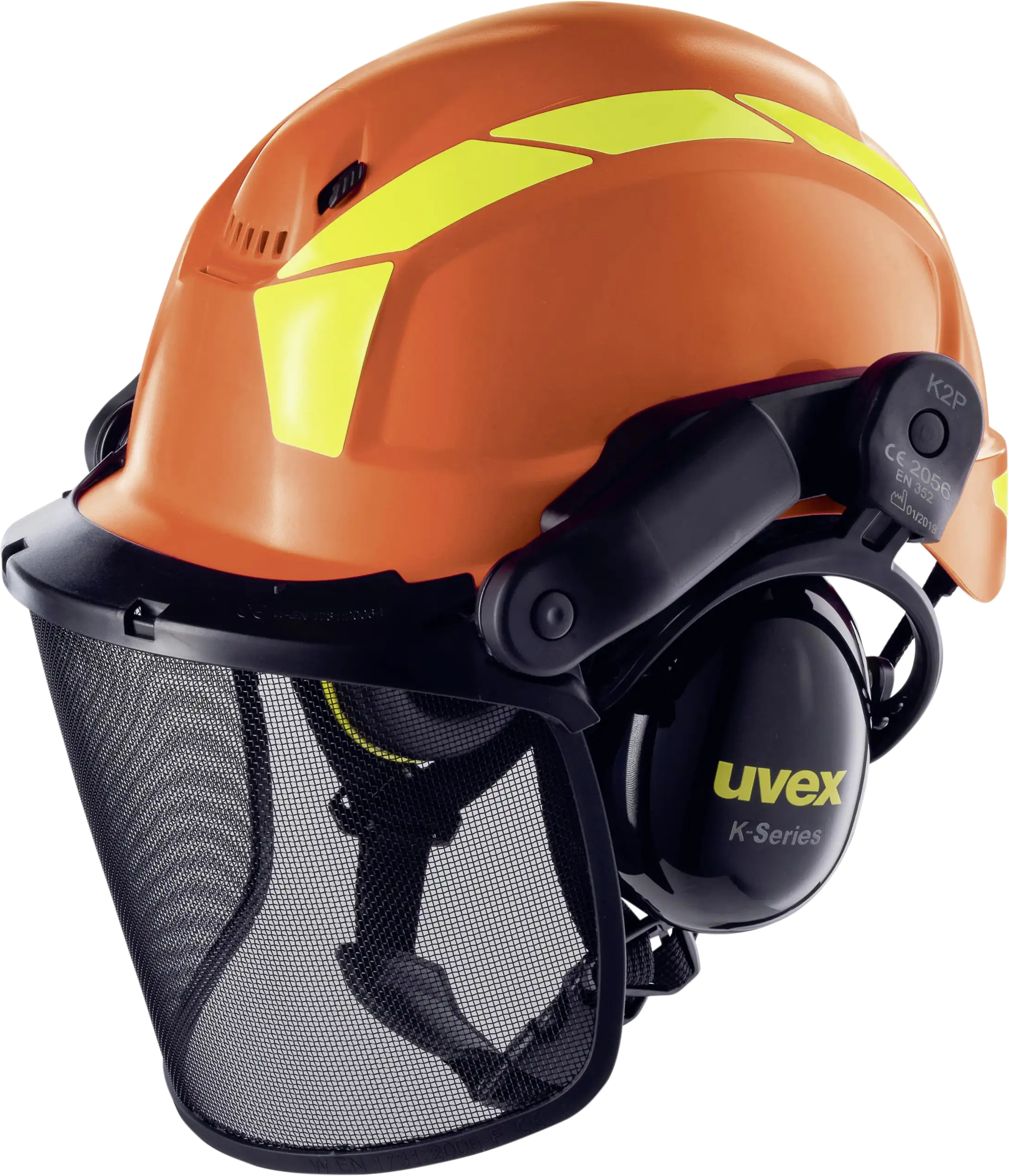 4031101772554 Uvex Forsthelm mit Gehörschutz