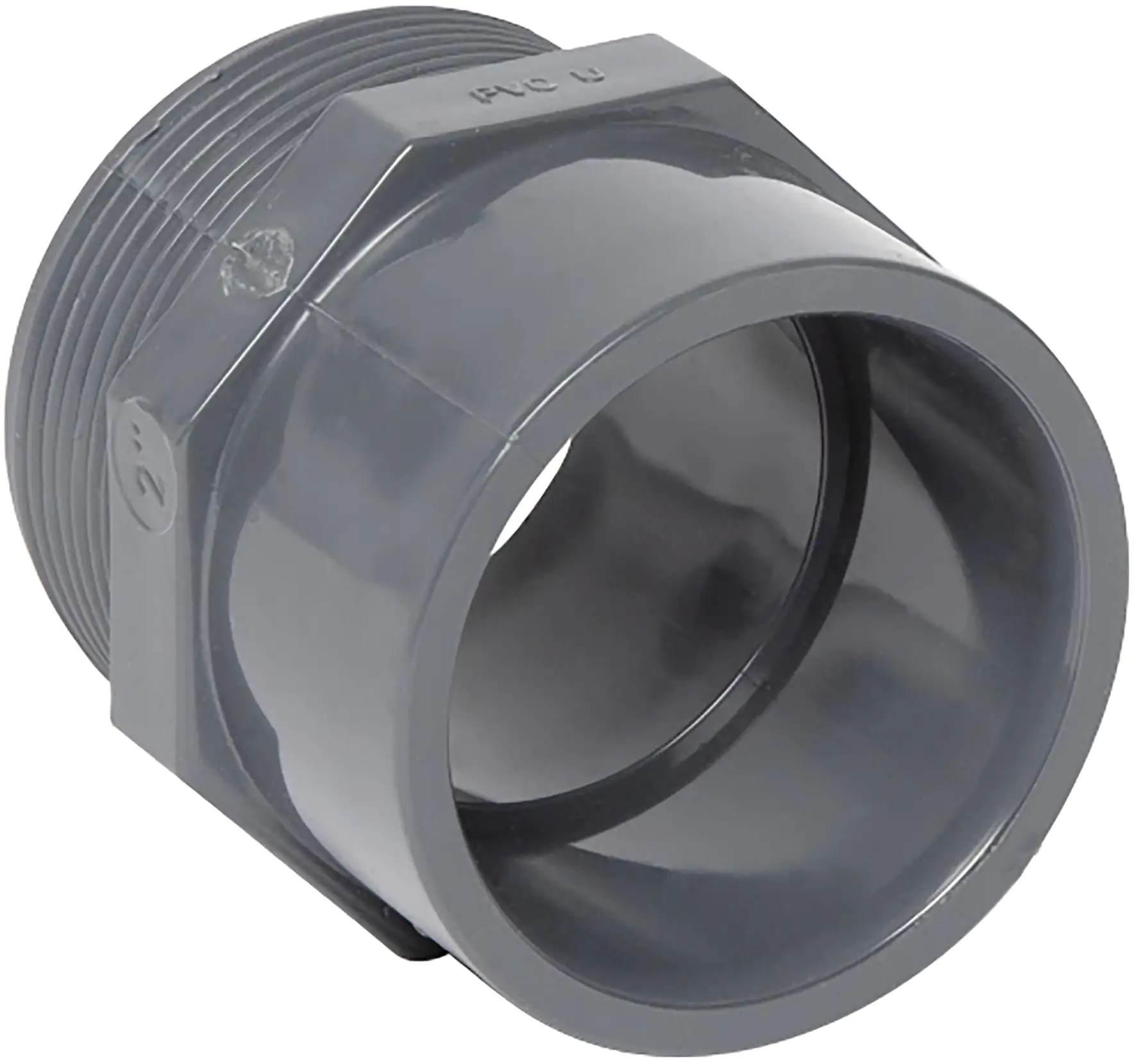 Steinbach PVC Übergangsmuffennippel PN 10 D (DI) 50 (40) AG 2