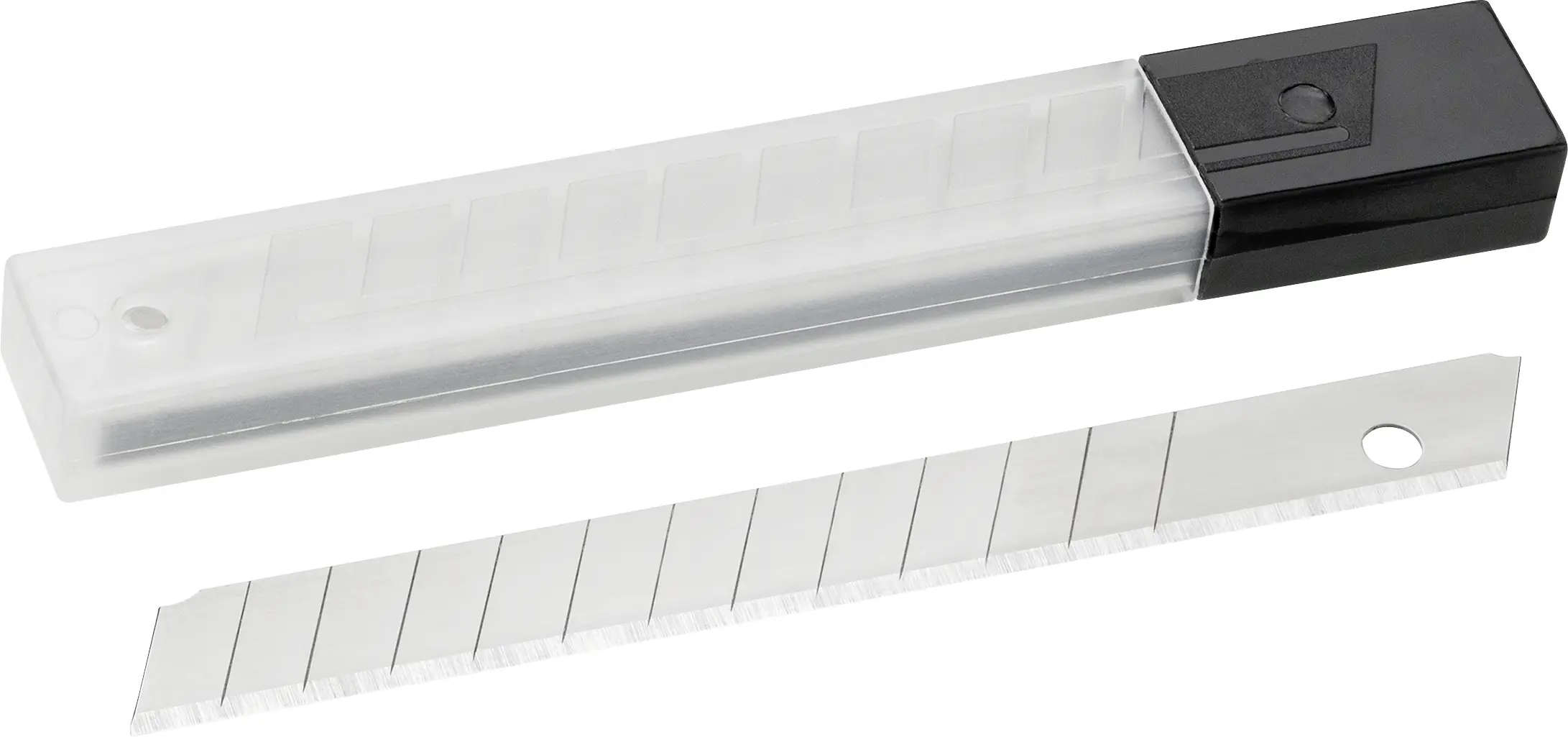 Color Expert Abbrechklingen 10 Stück 9 mm im Köcher