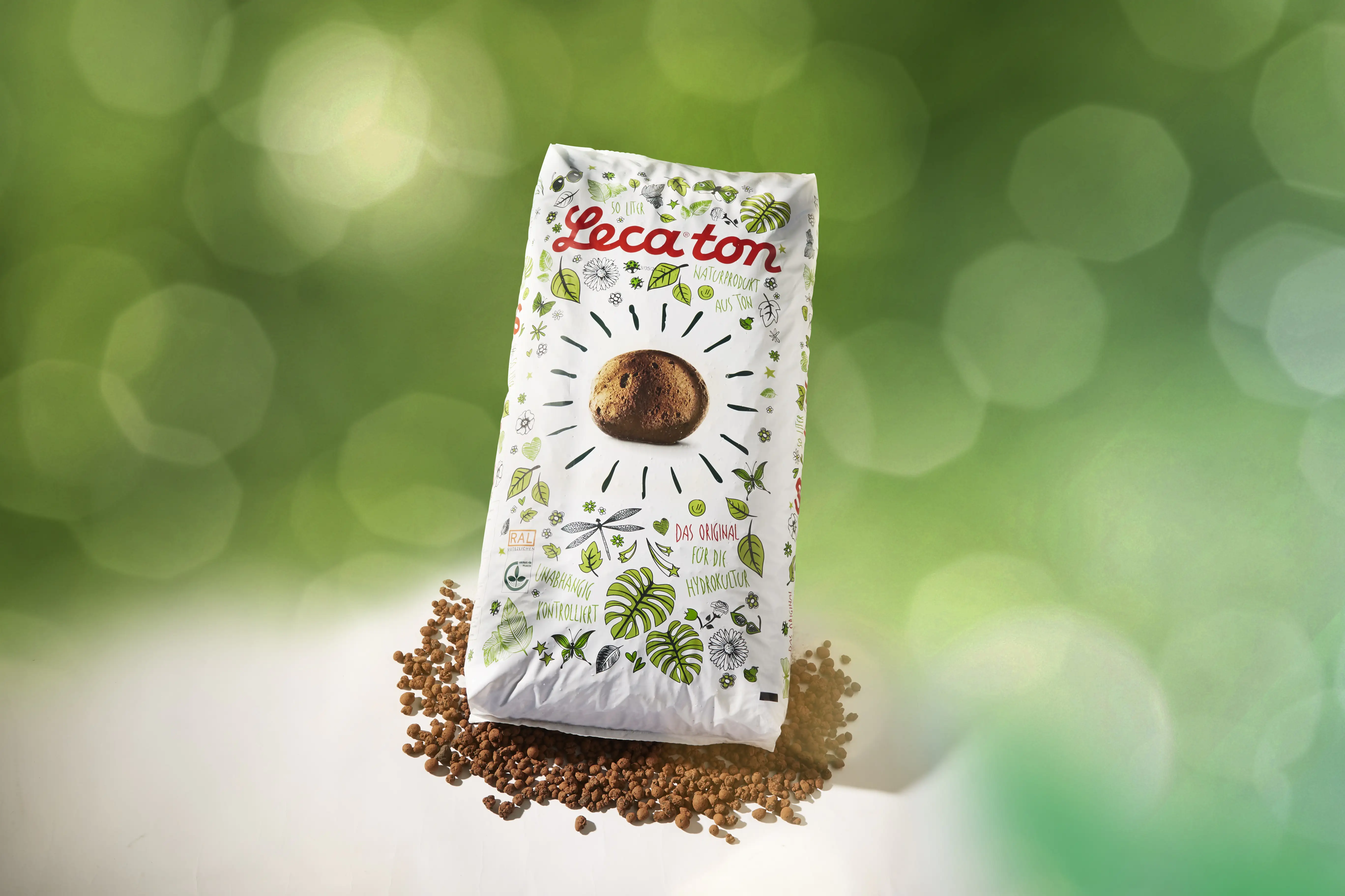 Lecaton Blähton 50 L 8 - 16 mm, Tongranulat zur Drainage