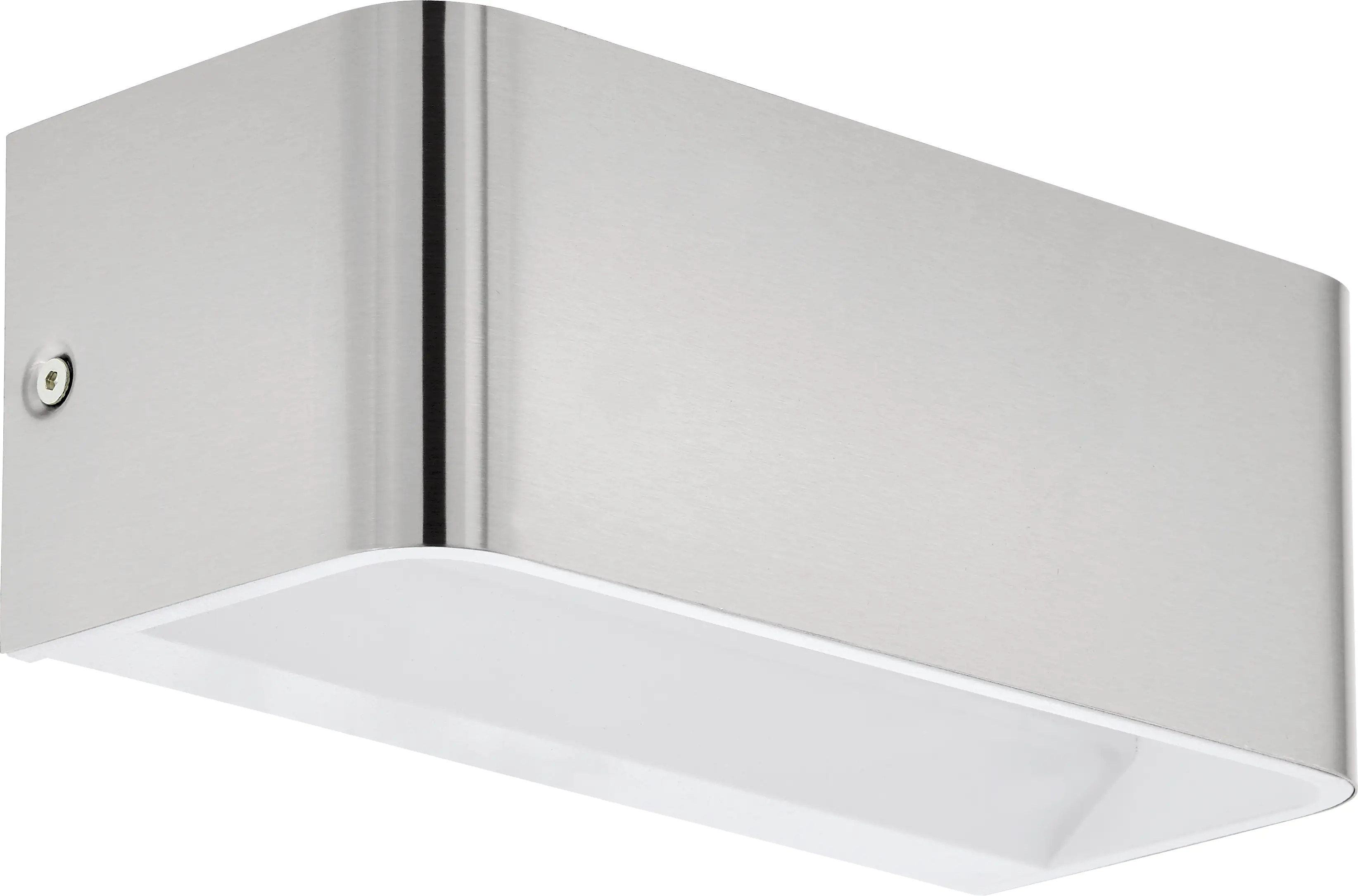 Eglo LED Wandleuchte Sania 4 nickel-matt 20 x 8 cm Up & Down warmweiß Eglo LED Wandleuchte Sania 4 nickel-matt 20 x 8 cm Up & Down warmweiß