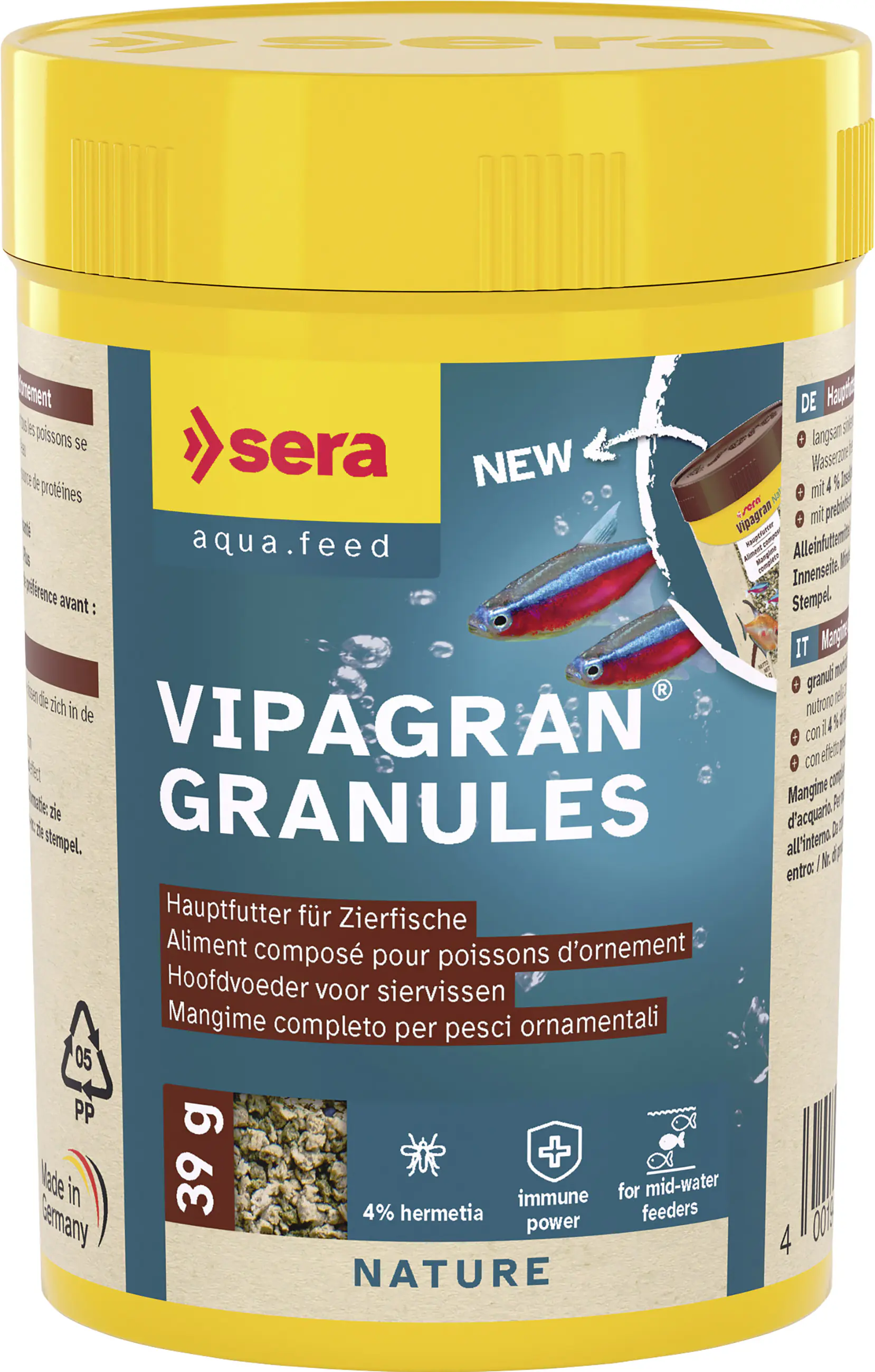 Sera Fischfutter Vipagran Granules 100 ml