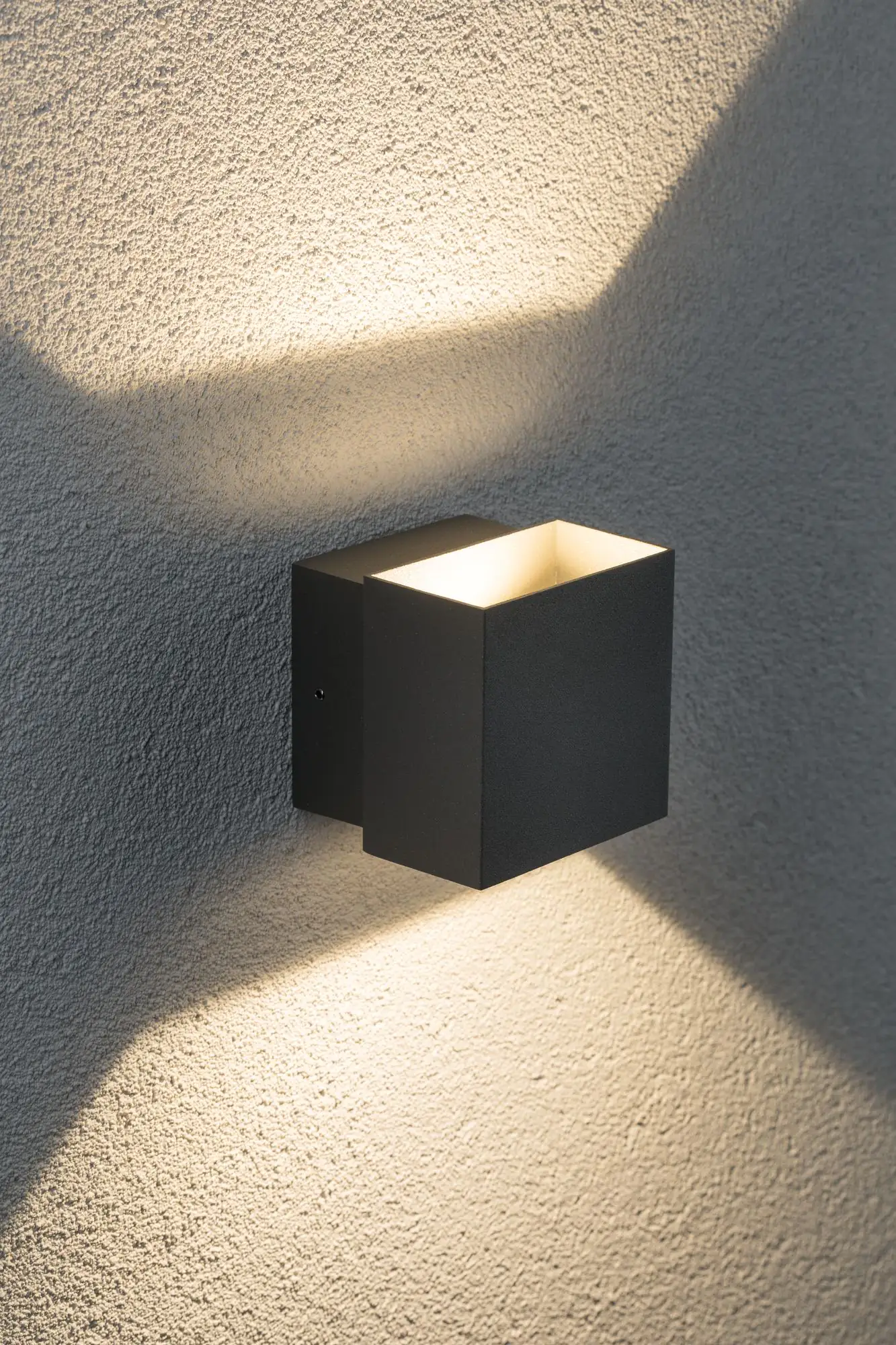 4000870180020_4 Paulmann Special Line LED Außen-Wandleuchte Cybo grau 10 x 10 cm Up & Down