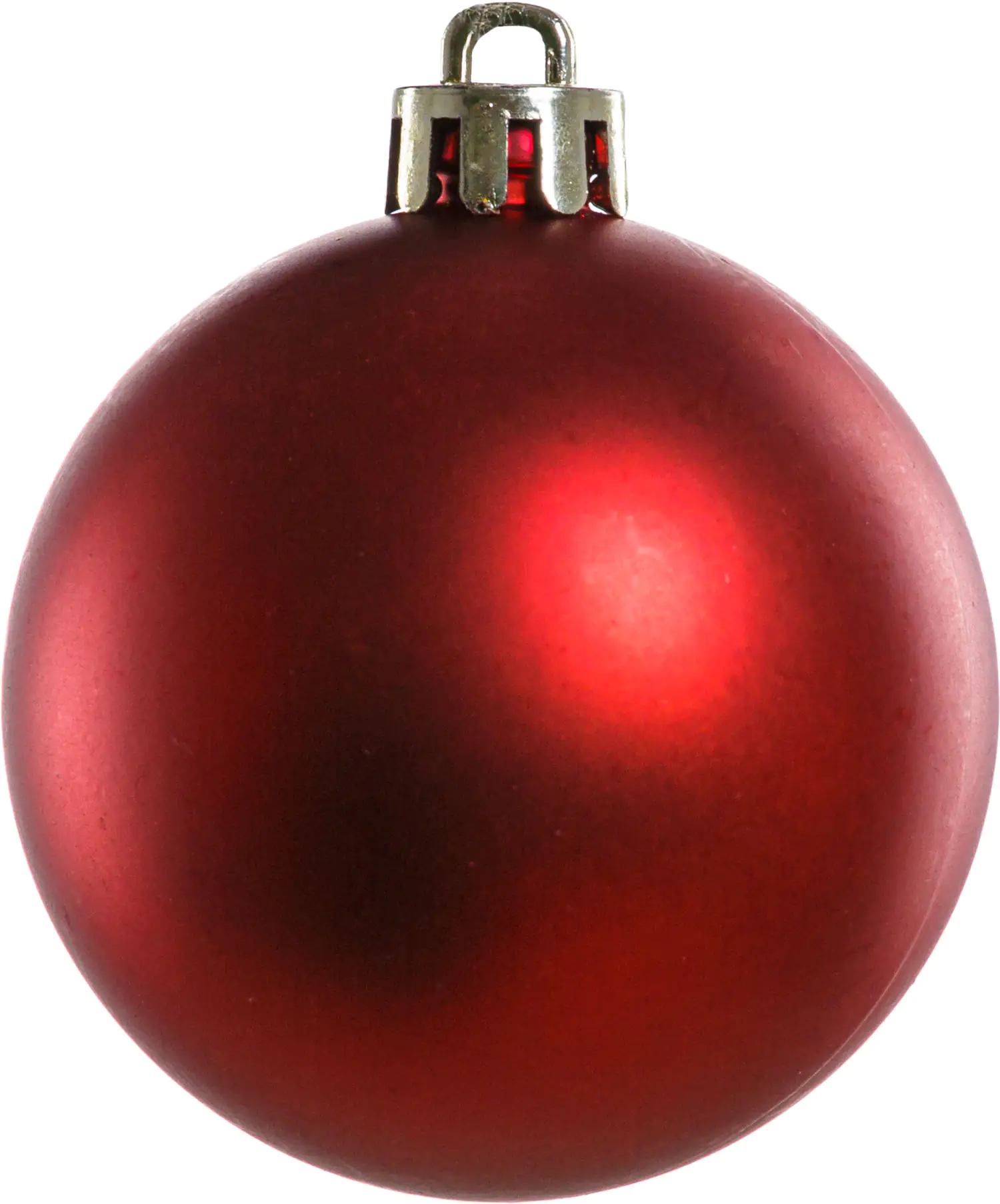 2076601528098_04 TrendLine Weihnachtskugeln bruchfest, langlebig Ø 5 - 8 cm rot 34 Stück