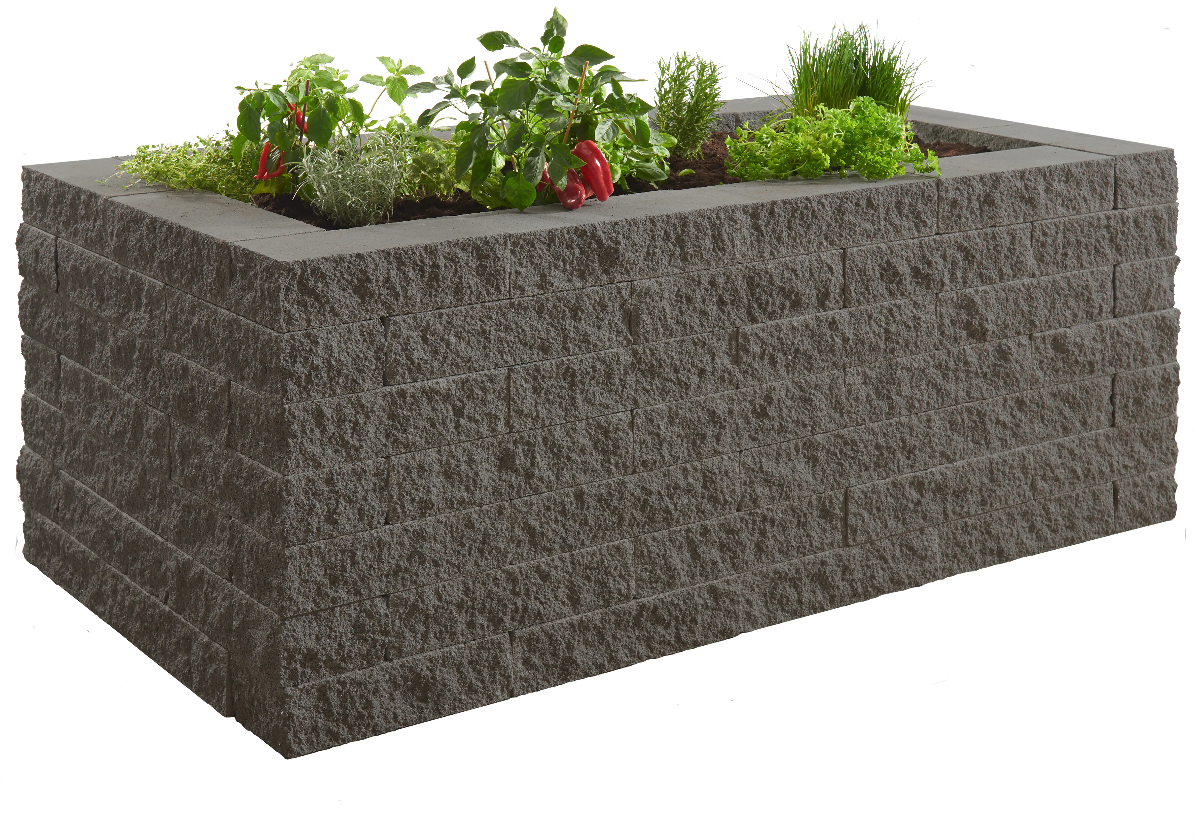 4333692842440_4 Kann Hochbeet-Set Montania 170 x 90 x 70 cm graphit