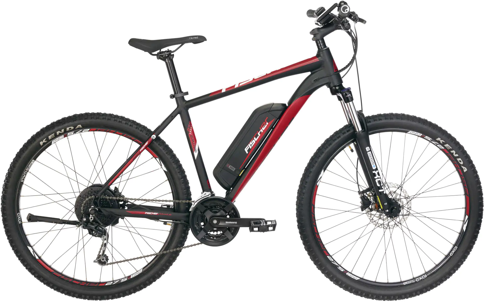 Fischer E-Bike MTB EM 1726.1 27,5 Zoll 24-Gang 557 Wh schwarz 61749 Fischer E-Bike MTB EM 1726.1 27,5 Zoll 24-Gang 557 Wh schwarz 61749