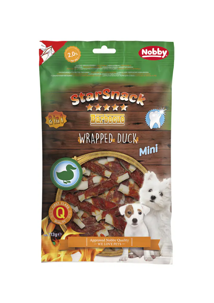 Nobby Hundeleckerli StarSnack Junior 113 g Ente