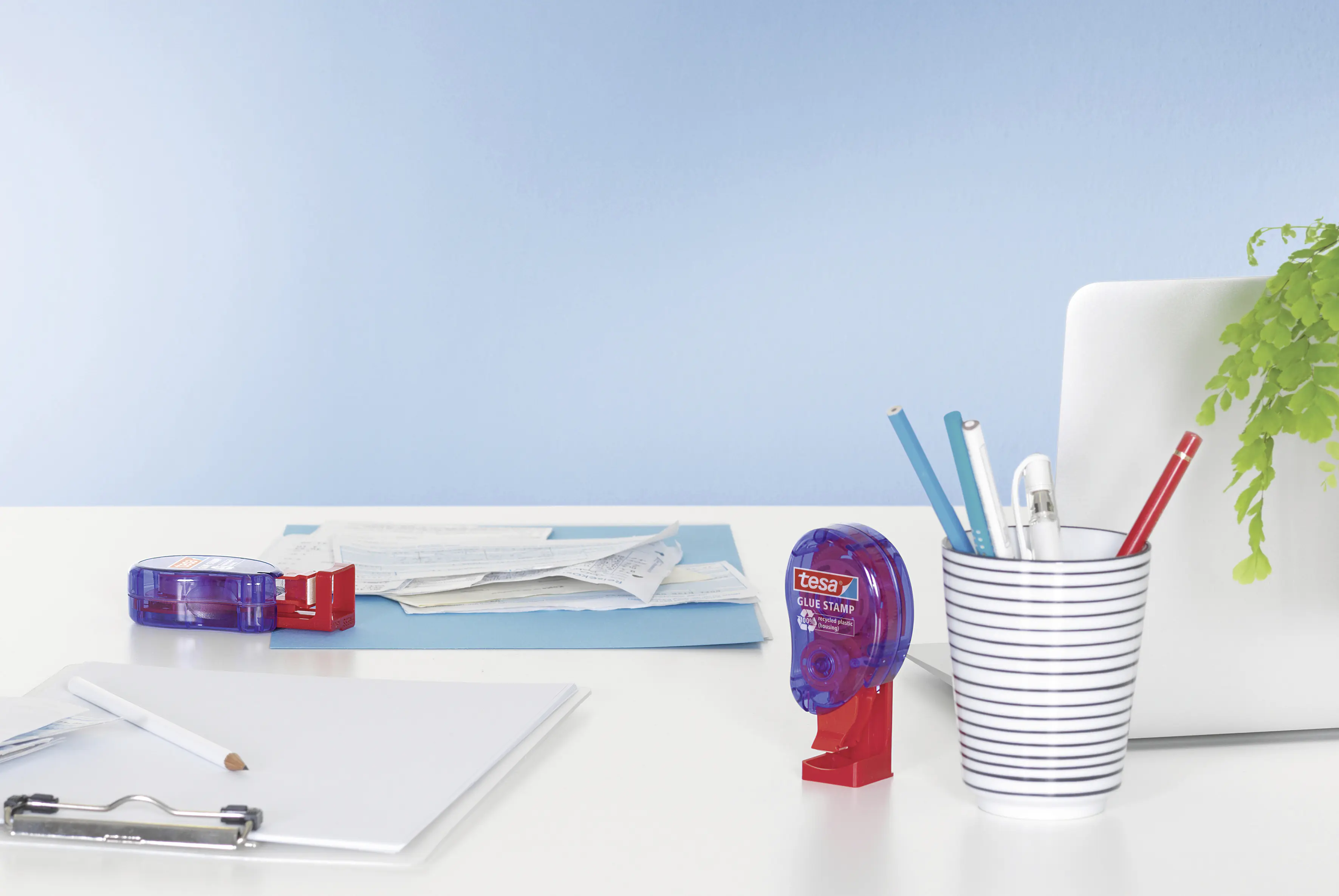 tesa Klebestempel permanent ecoLogo 1100 Klebepads