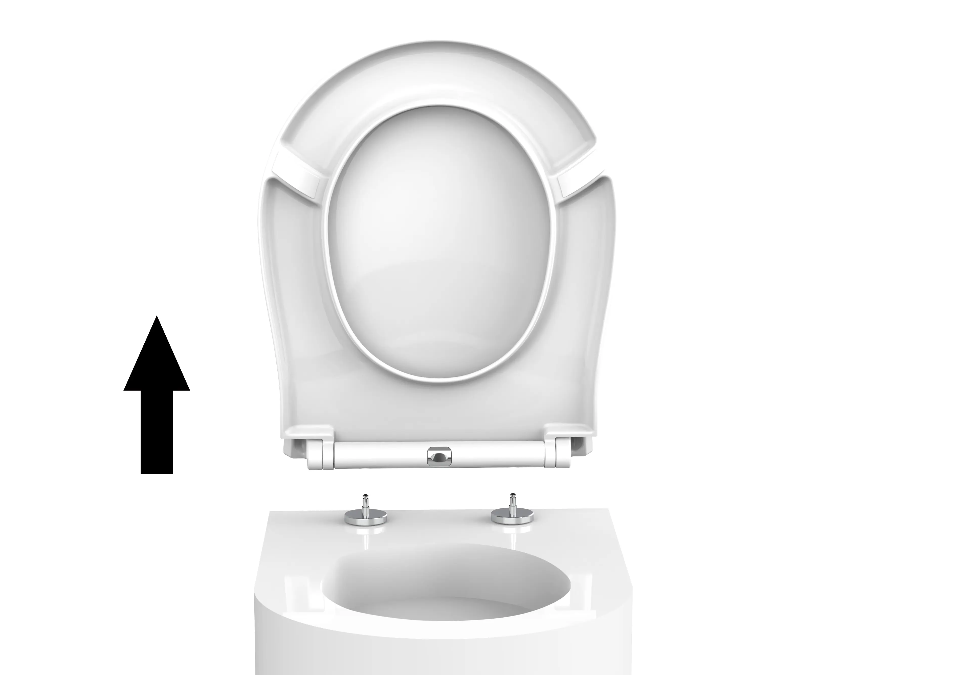 Primaster WC-Sitz mit Absenkautomatik Phoenix Softclose weiß Primaster WC-Sitz mit Absenkautomatik Phoenix Softclose weiß