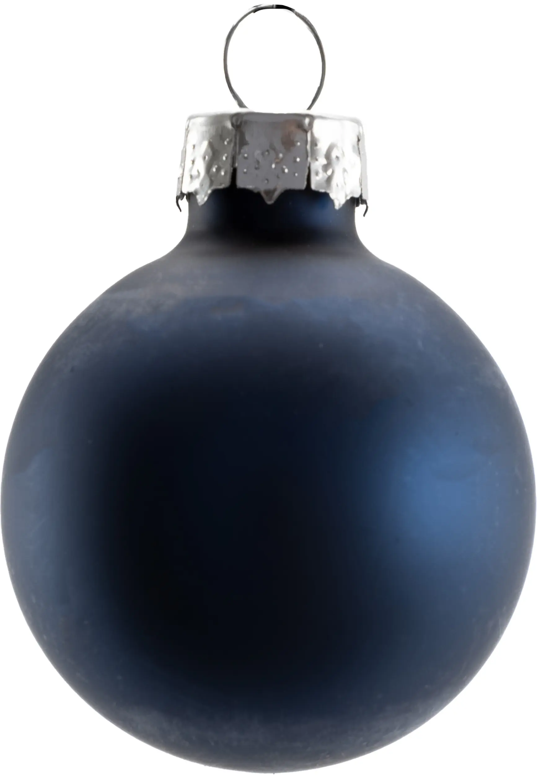 TrendLine Weihnachtskugeln aus Glas Ø 6 cm blau weiß 20 Stück