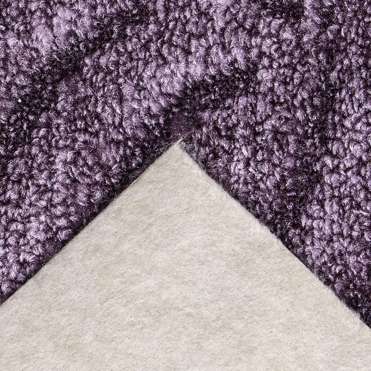 Andiamo Teppichboden Emmy Coupon im Wunschmaß, aubergine, 5 m breit