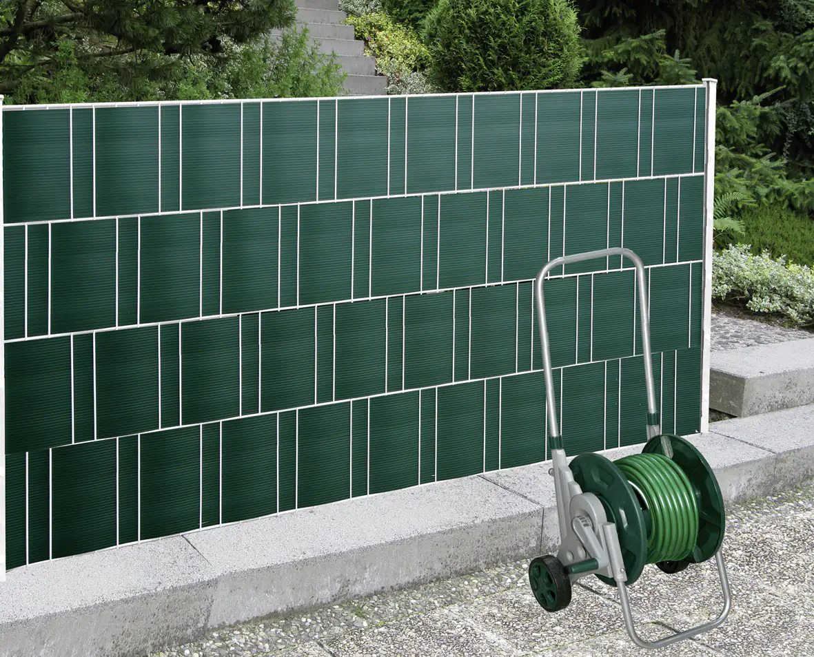 Floraworld Sichtschutzstreifen Comfort dunkelgrün, 20,5 m x 19 cm